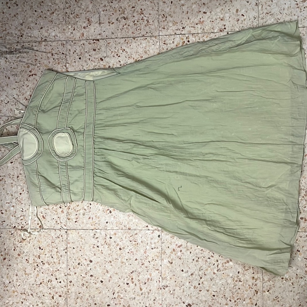 Green 00s dress